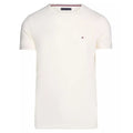 Tommy Hilfiger Stretch Slim Fit T-shirt Off White