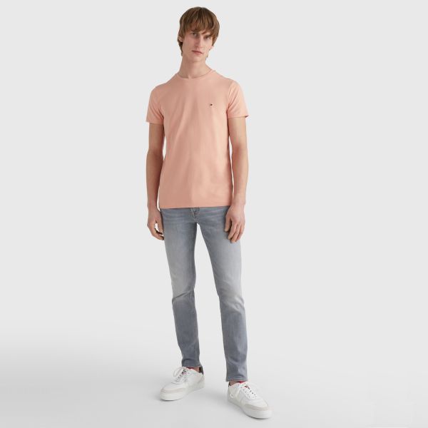 Tommy Hilfiger Stretch Slim Fit T-shirt Peach
