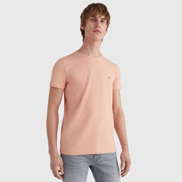 Tommy Hilfiger Stretch Slim Fit T-shirt Peach