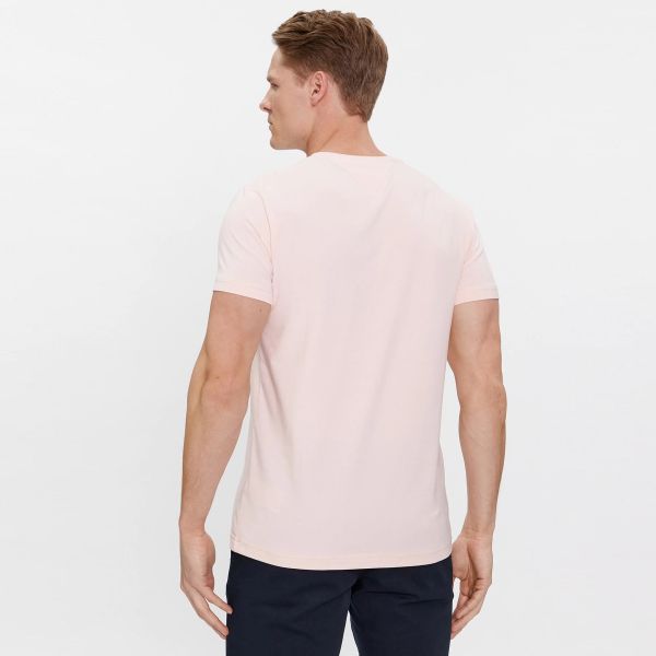 Tommy Hilfiger Stretch Slim Fit T-shirt Roze