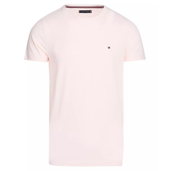 Tommy Hilfiger Stretch Slim Fit T-shirt Roze