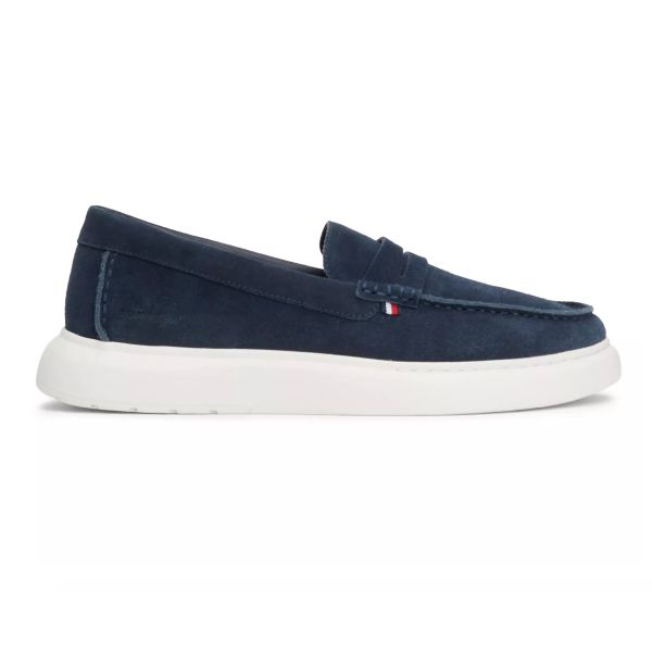 Tommy Hilfiger Suede Hybrid Loafers Navy