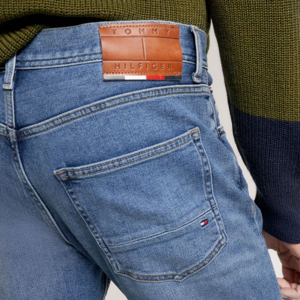 Tommy Hilfiger Tapered Houston Jeans Blauw