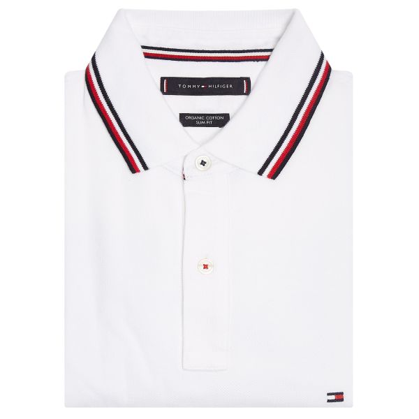Tommy Hilfiger Tipped Polo Wit