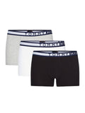 Tommy Hilfiger Trunk Boxer 3-Pack Wit/Grijs/Zwart UM0UM01234