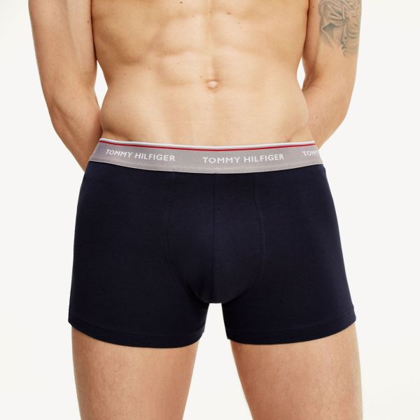 Tommy Hilfiger Trunk Boxer 3-Pack Groen/Blauw/Grijs