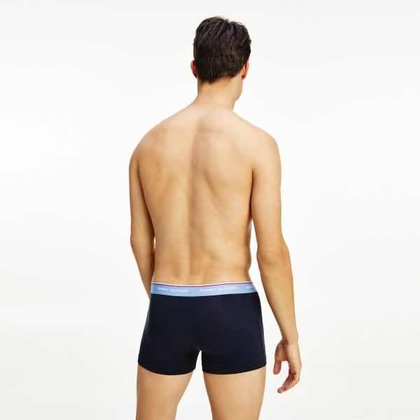 Tommy Hilfiger Trunk Boxer 3-Pack Zwart/Blauw