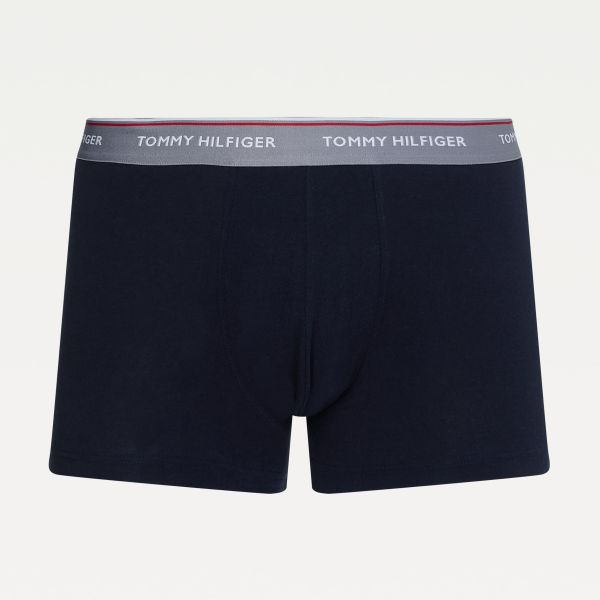 Tommy Hilfiger Trunk Boxer 3-Pack Zwart/Blauw