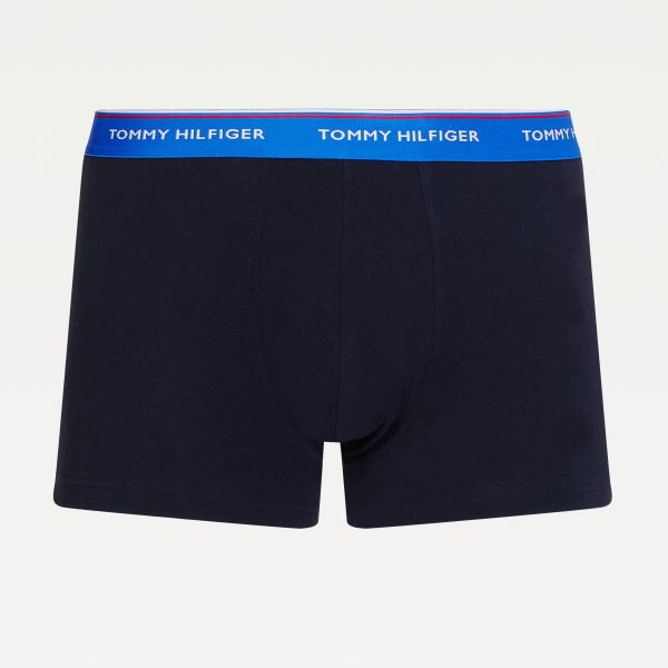 Tommy Hilfiger Trunk Boxer 3-Pack Zwart/Blauw