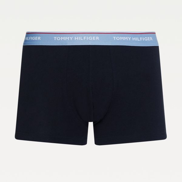 Tommy Hilfiger Trunk Boxer 3-Pack Zwart/Blauw