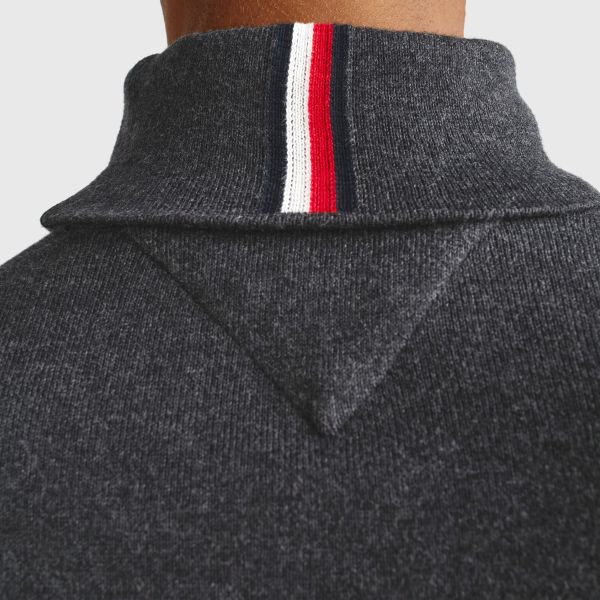 Tommy Hilfiger Turtle Neck Sweater Antraciet