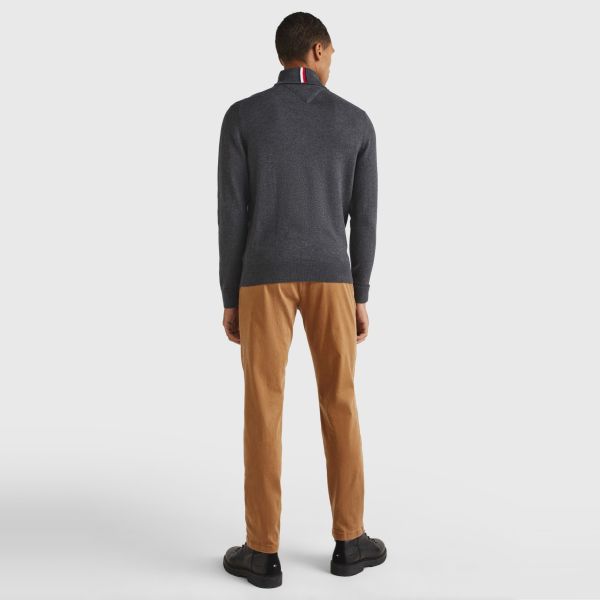 Tommy Hilfiger Turtle Neck Sweater Antraciet