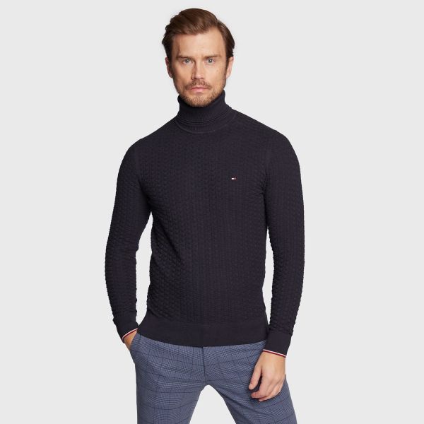 Tommy Hilfiger Turtle Neck Sweater Navy