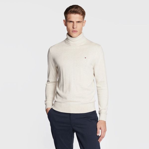 Tommy Hilfiger Turtle Neck Sweater Off White