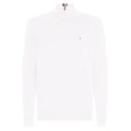 Tommy Hilfiger Zip Mock Sweater Wit