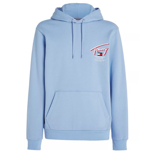 Tommy Jeans 3D Street Hoodie Licht Blauw