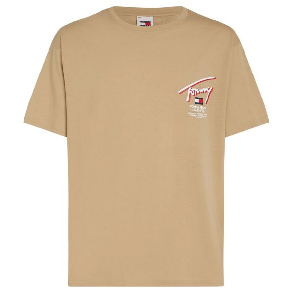 Tommy Jeans 3D Street T-shirt Beige