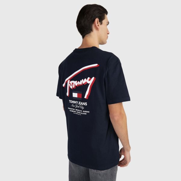 Tommy Jeans 3D Street T-shirt Navy