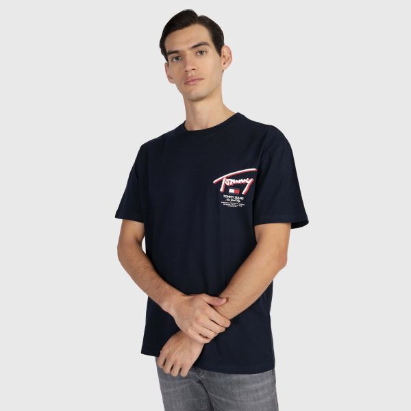 Tommy Jeans 3D Street T-shirt Navy