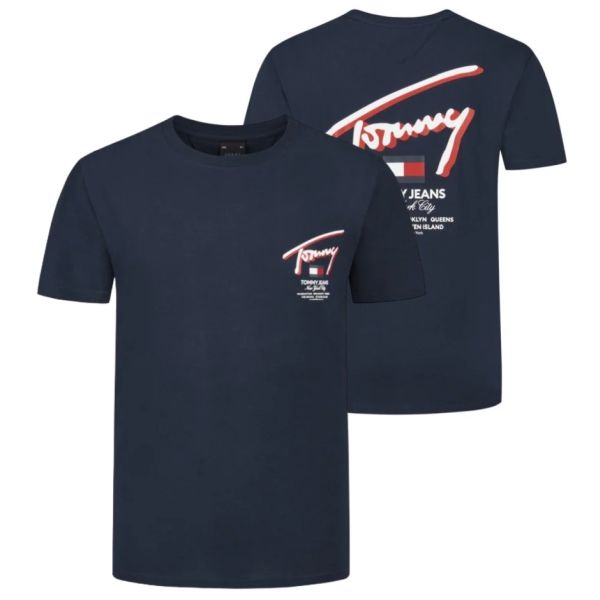 Tommy Jeans 3D Street T-shirt Navy