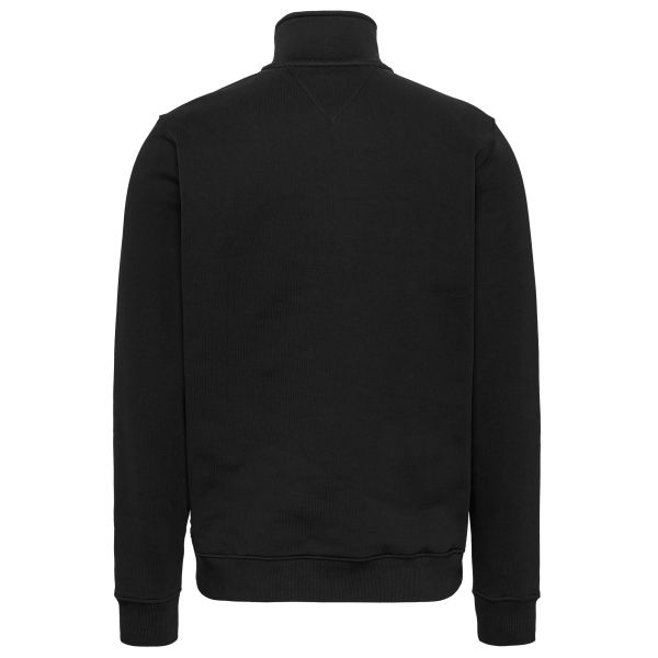 Tommy Jeans Badge Half Zip Sweater Zwart