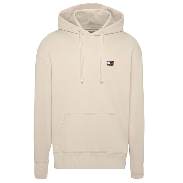 Tommy Jeans Badge Hoodie Beige