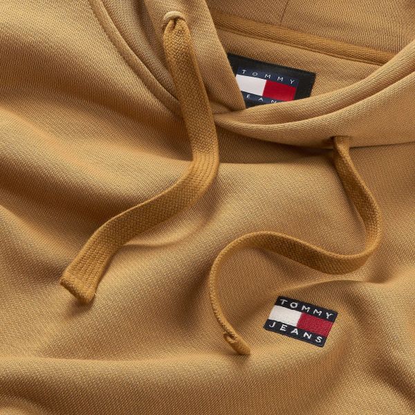 Tommy Jeans Badge Hoodie Bruin