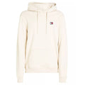 Tommy Jeans Badge Hoodie Off White