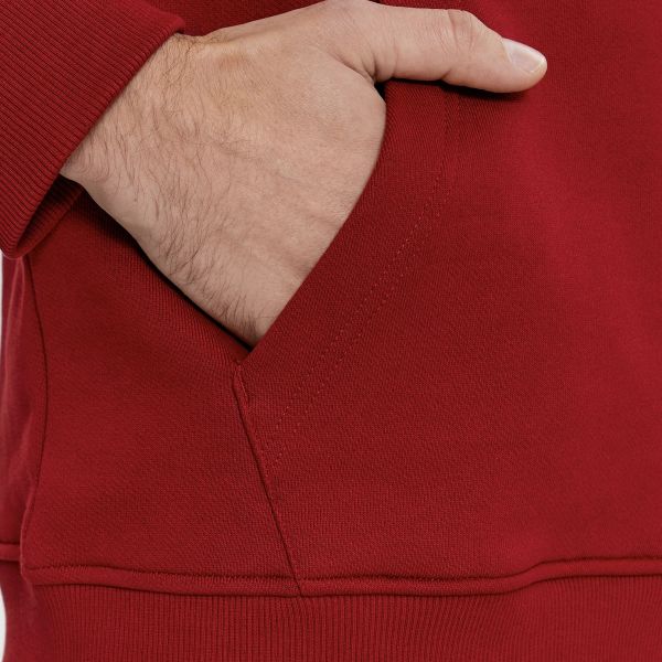 Tommy Jeans Badge Hoodie Rood