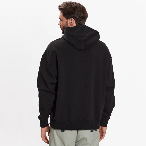 Tommy Jeans Badge Hoodie Zwart