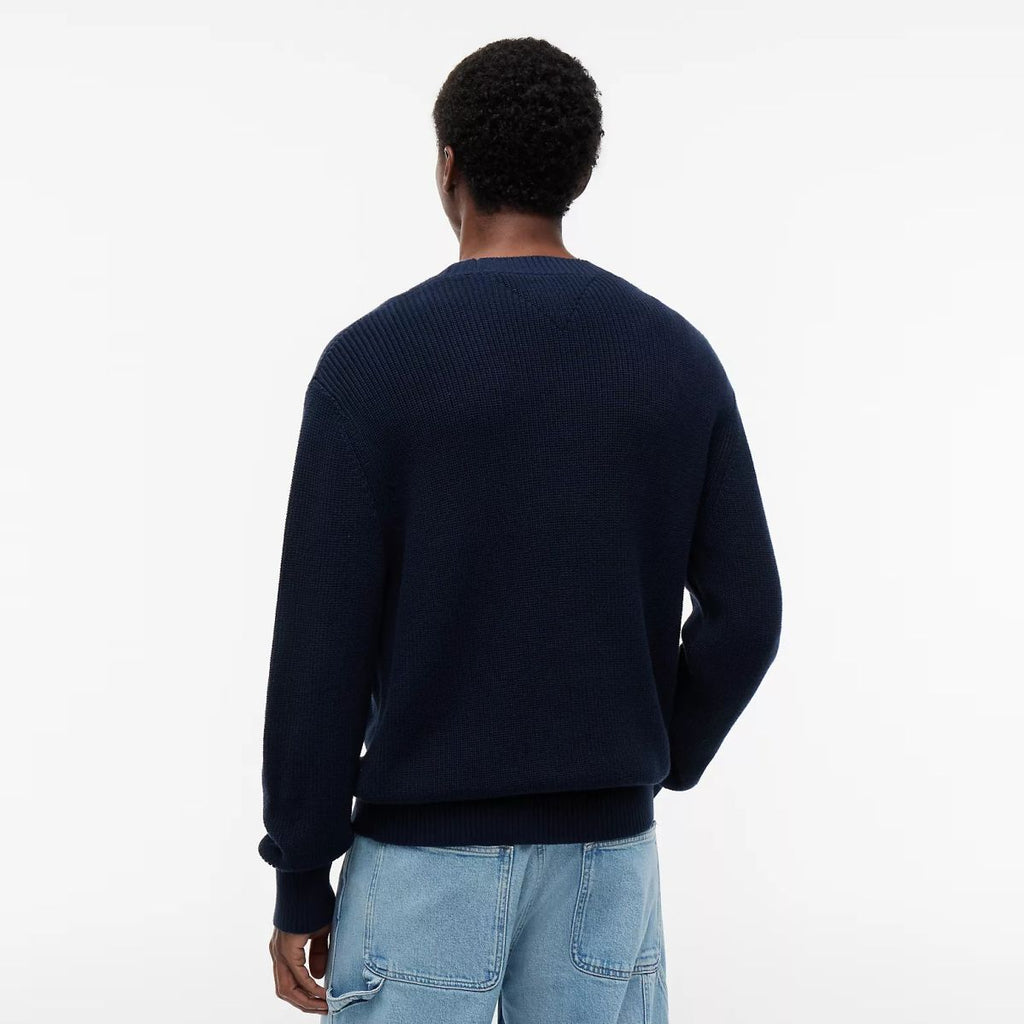 Tommy Jeans Badge Knit Sweater Navy