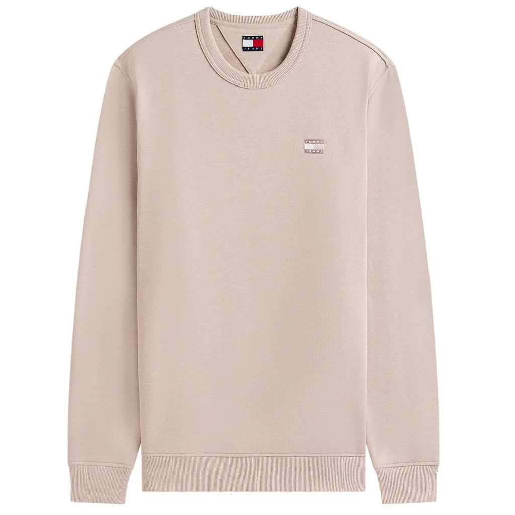 Tommy Jeans Badge Sweater Beige