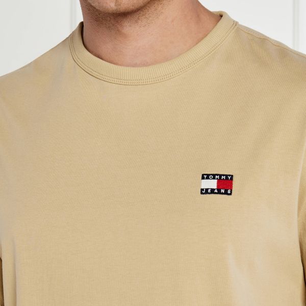 Tommy Jeans Badge T-shirt Beige