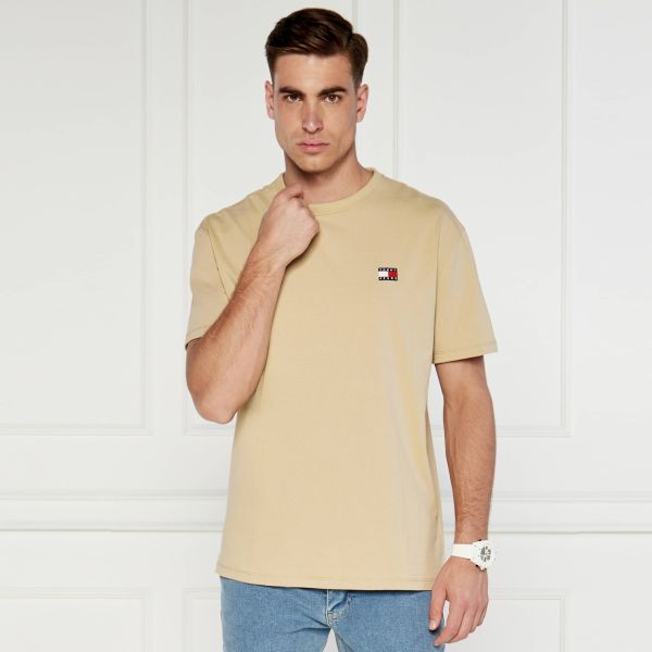 Tommy Jeans Badge T-shirt Beige