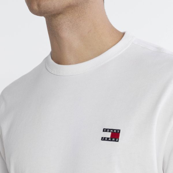 Tommy Jeans Badge T-shirt Wit