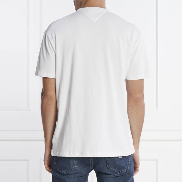 Tommy Jeans Badge T-shirt Wit