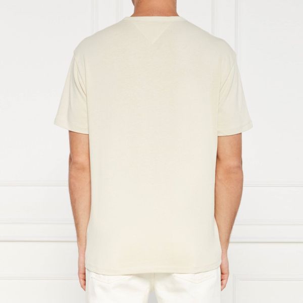 Tommy Jeans Badge T-shirt Off White