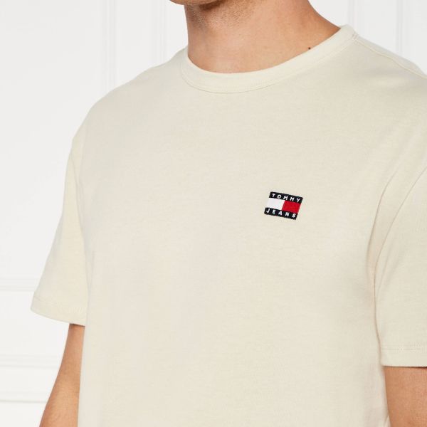 Tommy Jeans Badge T-shirt Off White