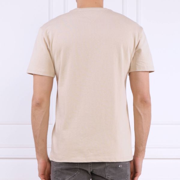Tommy Jeans Badge T-shirt Beige