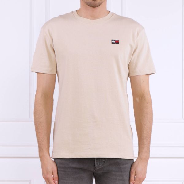 Tommy Jeans Badge T-shirt Beige