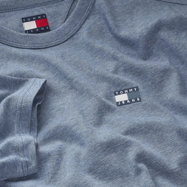 Tommy Jeans Badge T-shirt Blauw