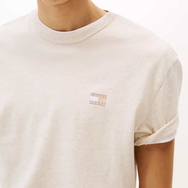Tommy Jeans Badge T-shirt Off White