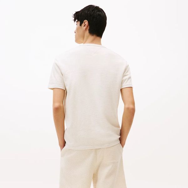 Tommy Jeans Badge T-shirt Off White