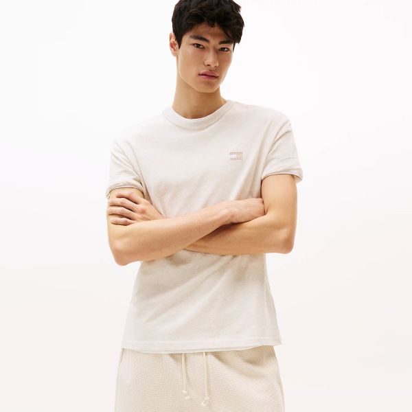 Tommy Jeans Badge T-shirt Off White