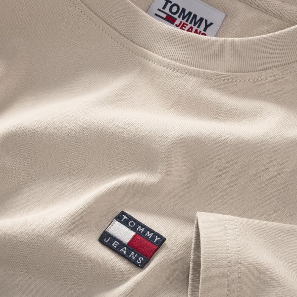 Tommy Jeans Badge T-shirt Beige