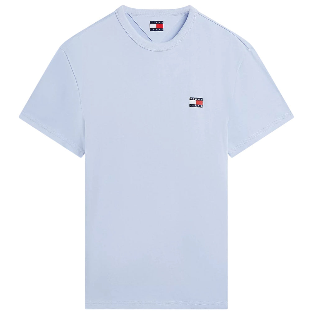 Tommy Jeans Badge T-shirt Licht Blauw