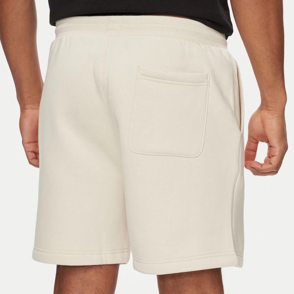 Tommy Jeans Beach Fleece Korte Broek Off White