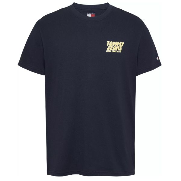 Tommy Jeans Bubble Back T-shirt Navy