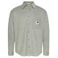 Tommy Jeans Chunky Corduroy Overshirt Licht Groen