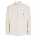 Tommy Jeans Chunky Corduroy Overshirt Off White